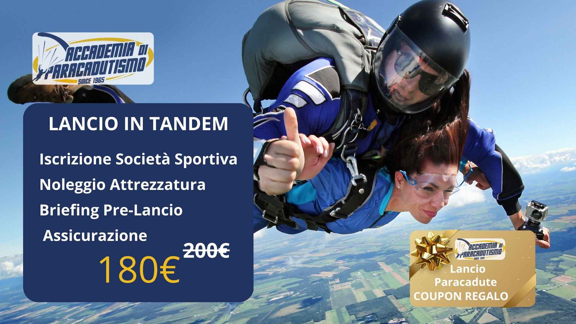 Skydiving and Tandem Jump Prices