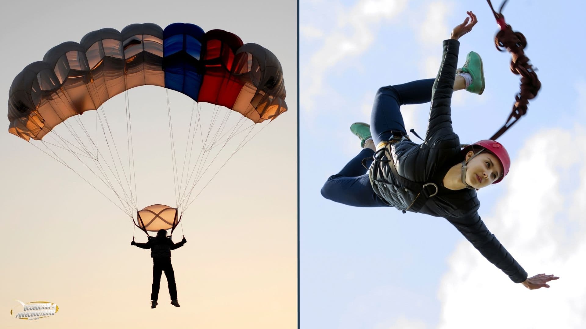 Paracadutismo o bungee jumping: cosa scegliere a Milano