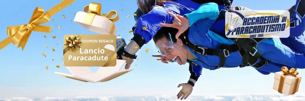 Gift a Tandem Skydiving Coupon: Pure Adrenaline (Near Milan)