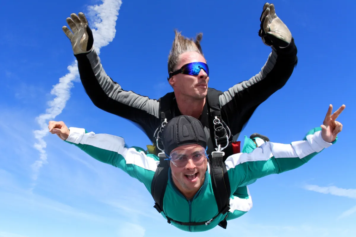 Tandem skydiving: what it is and what it really means. Skydiving Academy